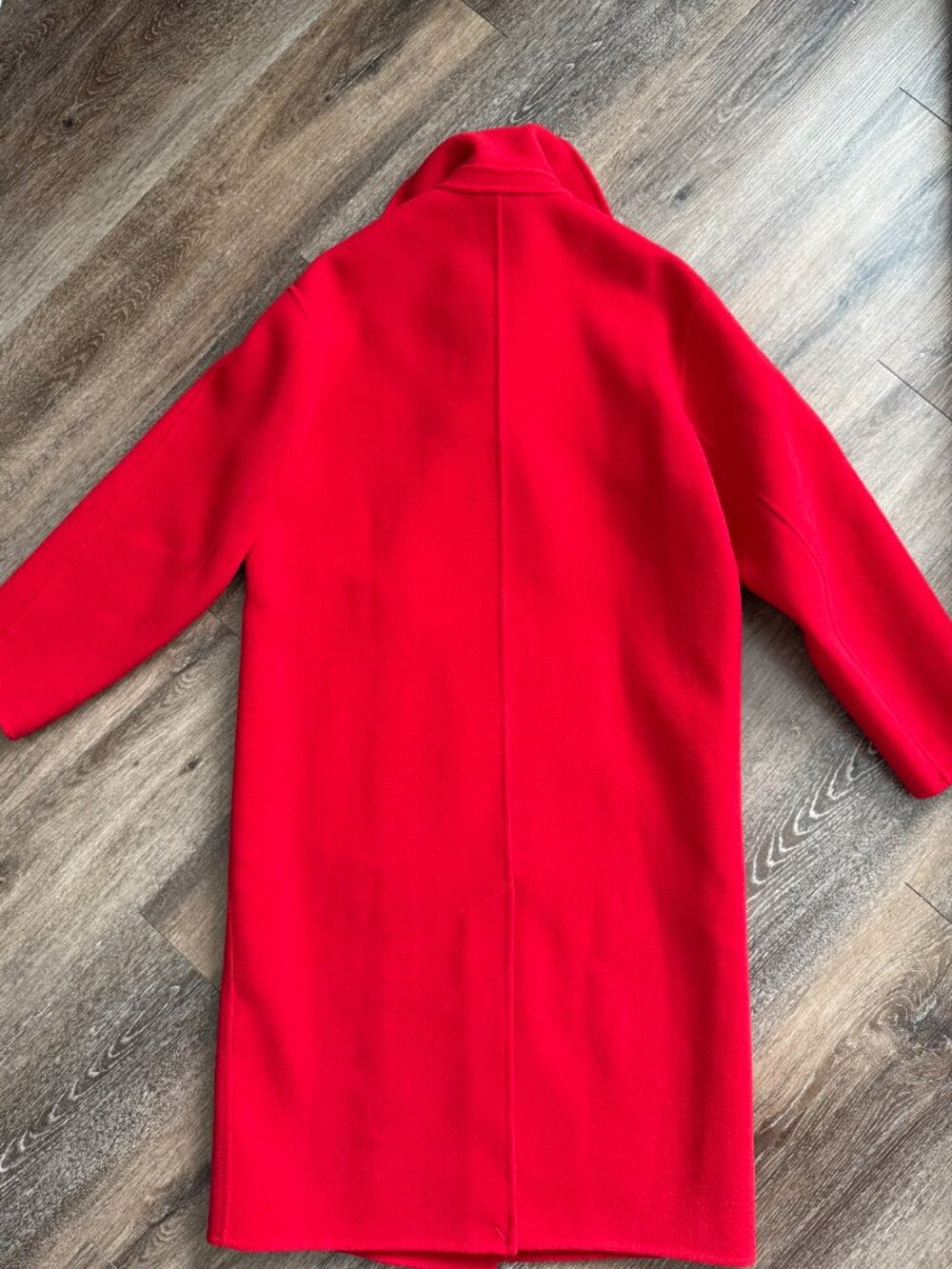 COS Red Wool Coat - Picture 3 of 9